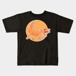 Orange Crocodile Kids T-Shirt